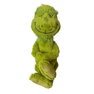 Grinch Plush Stuffed Animal Toy Green 20" Soft Aurora Dr Seuss Mean One Play